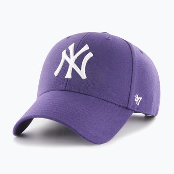 Czapka z daszkiem 47 Brand MLB New York Yankees MVP purple