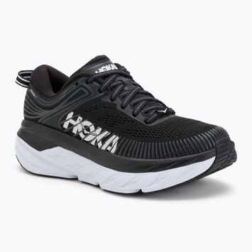Buty do biegania damskie HOKA Bondi 7 black/white