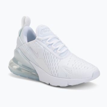 Buty dziecięce Nike Air Max 270 white/metallic silver/white