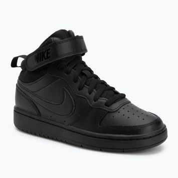 Buty Nike Court Borough Mid 2 black/black/black