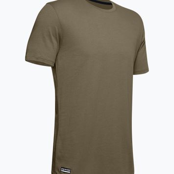 Koszulka trekkingowa męska Under Armour Tactical Cotton federal tan/federal tan
