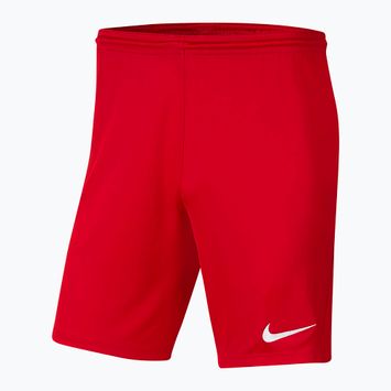 Spodenki piłkarskie dziecięce Nike Dri-Fit Park III Knit Short Jr university red/white