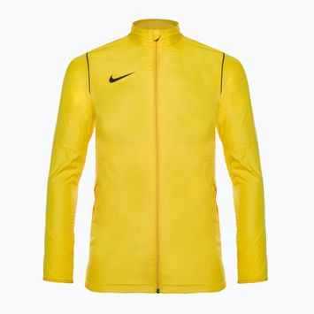 Kurtka piłkarska męska Nike Park 20 Rain Jacket tour yellow/black/black