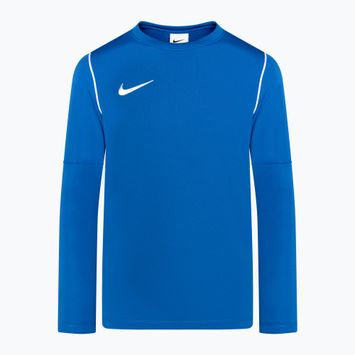 Bluza piłkarska dziecięca Nike Dri-FIT Park 20 Crew royal blue/white/white