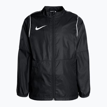 Kurtka piłkarska dziecięca Nike Park 20 Rain Jacket black/white/white