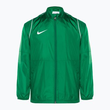 Kurtka piłkarska dziecięca Nike Park 20 Rain Jacket pine green/white/white