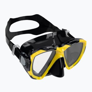 Maska do snorkelingu Mares Trygon yellow/black