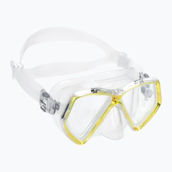 Maska do nurkowania dziecięca Mares Pirate clear/yellow
