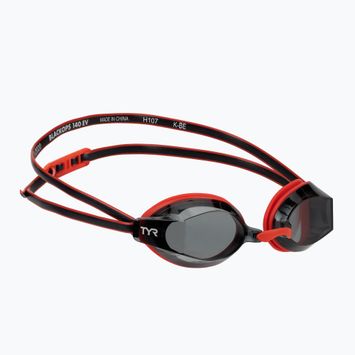 Okulary do pływania TYR Blackops 140 Ev Racing red/black