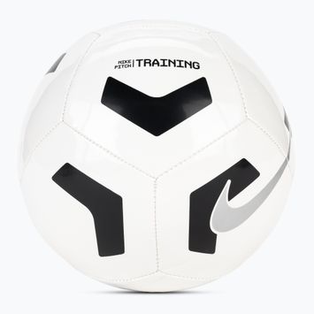 Piłka do piłki nożnej Nike Pitch Training white/black/silver rozmiar 4