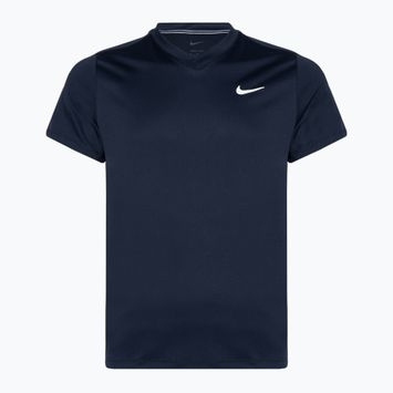 Koszulka tenisowa męska Nike Court Dri-FIT Victory obsidian/obsidian/white