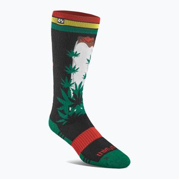 Skarpety snowboardowe męskie ThirtyTwo TM Merino black/green