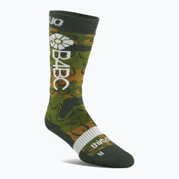 Skarpety snowboardowe damske ThirtyTwo B4BC Merino camo
