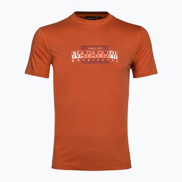 Koszulka męska Napapijri S-Smallwood orange burnt