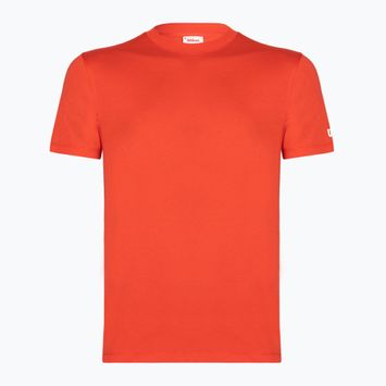Koszulka tenisowa męska Wilson Team Graphic infrared
