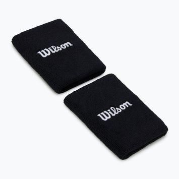 Frotki na nadgarstek Wilson Wide Terry Wristband 2 szt. black
