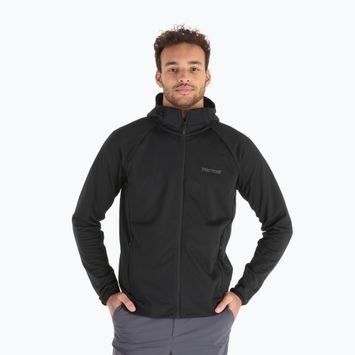 Bluza polarowa męska Marmot Leconte Full Zip Hoody black