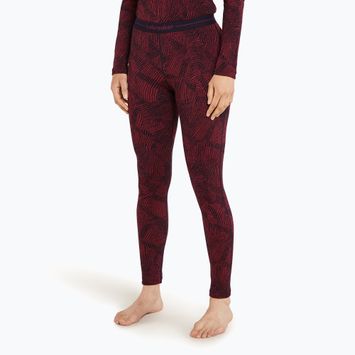 Spodnie termoaktywne damskie icebreaker Merino 260 Vertex Leggings Frozen Forms black/ port/j