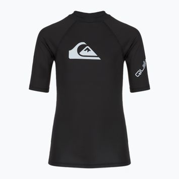 Koszulka do pływania dziecięca Quiksilver All Time vallarta black