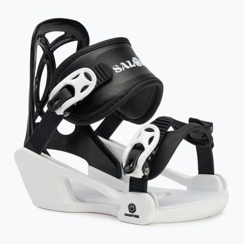 Wiązania snowboardowe dziecięce Salomon Goodtime XS black/white