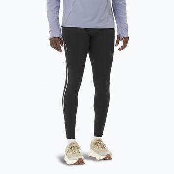 Legginsy do biegania męskie Salomon Sense Aero Stow deep black