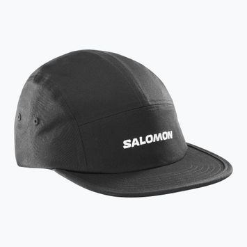 Czapka z daszkiem Salomon 5 Panel deep black