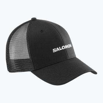 Czapka z daszkiem Salomon Trucker deep black