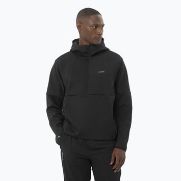 Bluza męska Salomon SHKout Half Zip Hooded deep black