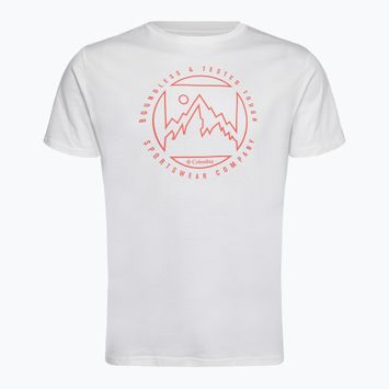 Koszulka trekkingowa męska Columbia Rapid Ridge Graphic white/boundless graphic
