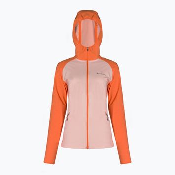 Kurtka softshell damska Columbia Heather Canyon Softshell peach blossom/sunset orange