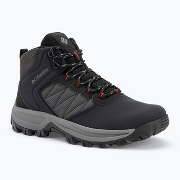 Buty turystyczne męskie Columbia Transverse Hike Waterproof black/mountain red