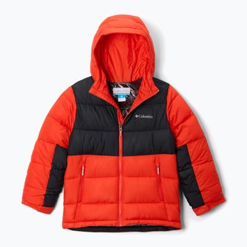 Kurtka dziecięca Columbia Pike Lake II Hooded spicy/ black