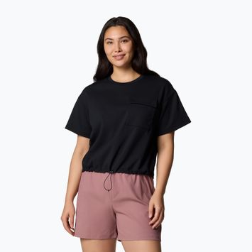 Koszulka damska Columbia Granite Point Knit black
