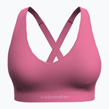 Biustonosz termoaktywny icebreaker Merino 125 Cool-Lite Sprite Racerback pop