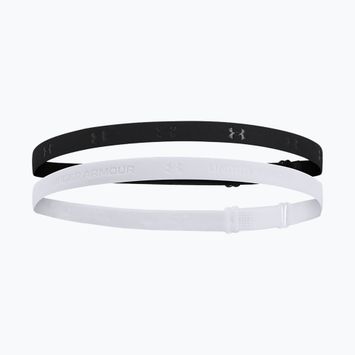Opaska na głowę Under Armour Mini Bands (2 szt.) black/mod gray