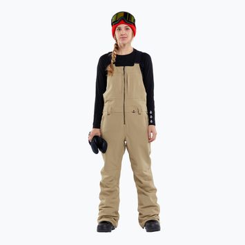 Spodnie snowboardowe damskie Volcom Swift Bib Overall dark khaki