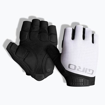 Rękawiczki rowerowe męskie Giro Bravo Gel II white
