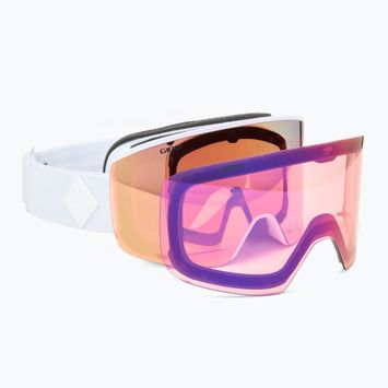 Gogle narciarskie damskie Giro Ella white bliss/rose gold/infrared
