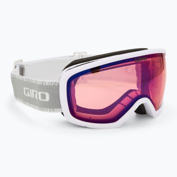 Gogle narciarskie damskie Giro Millie white&grey chute/infrared
