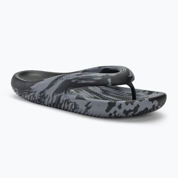 Japonki Crocs Mellow Marbled Recovery black/charcoal