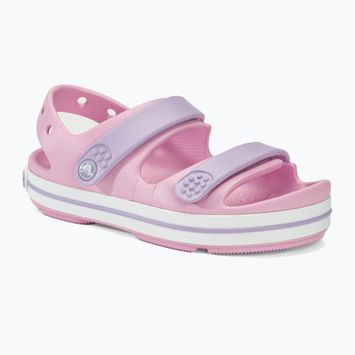 Sandały dziecięce Crocs Crocband Cruiser Kids ballerina/lavender