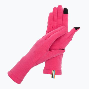 Rękawiczki trekkingowe Smartwool Thermal Merino power pink