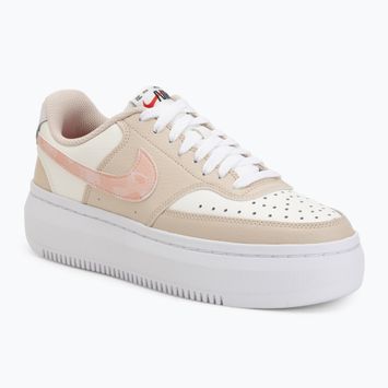 Buty damskie Nike Court Vision Alta sail/white/sanddrift/arctic orange