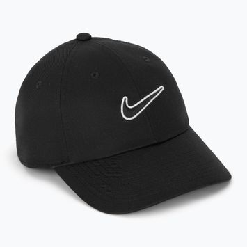 Czapka z daszkiem Nike Club Unstructured Swoosh black/black