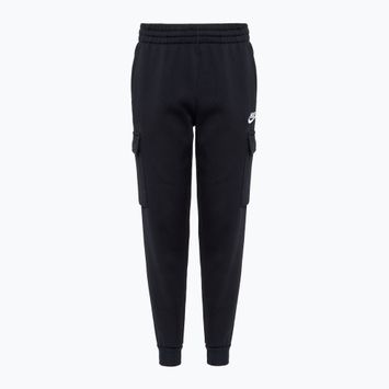 Spodnie dziecięce Nike Sportswear Club Fleece black/black/white