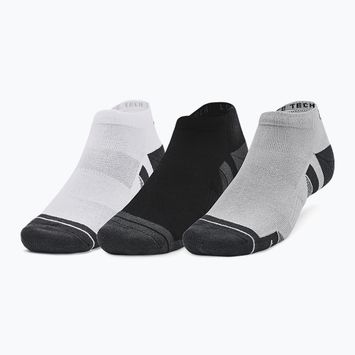 Skarpety Under Armour Performance Tech Low 3 pary mod gray/white/jet gray