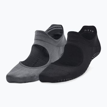 Skarpety treningowe damskie Under Armour Breathe Balance black/pitch gray/jet gray