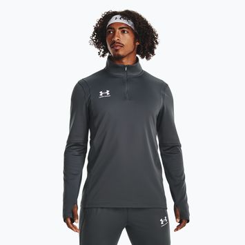 Bluza piłkarska męska Under Armour Challenger Midlayer castlerock/white