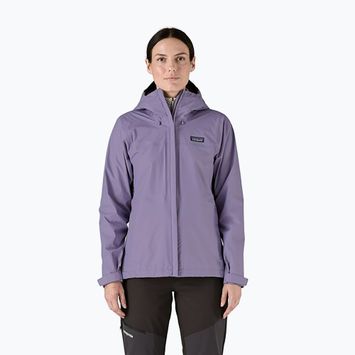 Kurtka przeciwdeszczowa damska Patagonia Torrentshell 3L Rain concrete purple