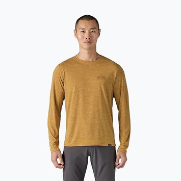 Longsleeve męski Patagonia Cap Cool Daily Graphic Shirt strataspire/beeswax tan x-dye